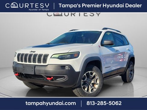 Used 2021 Jeep Cherokee Trailhawk w/ Comfort/Convenience Group image 1
