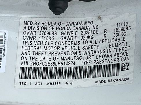 Used 2020 Honda Civic Sport image 29