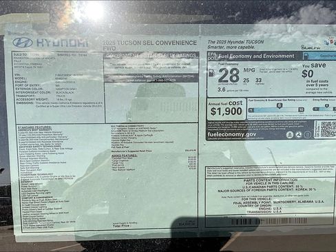 Used 2025 Hyundai Tucson SEL image 22