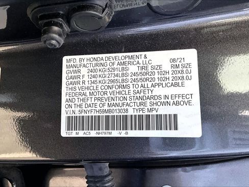 Used 2021 Honda Passport EX-L image 37