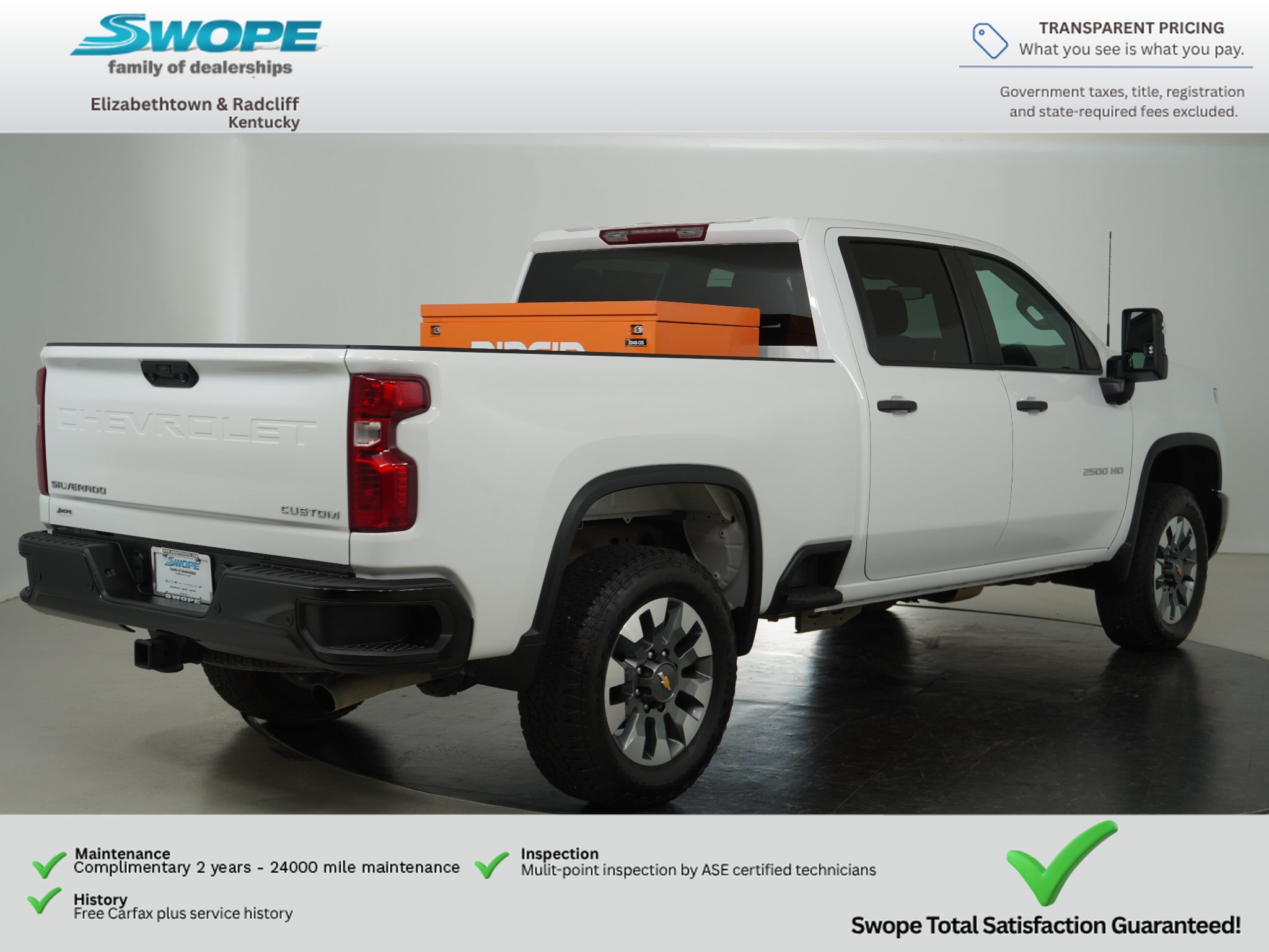 Used 2025 Chevrolet Silverado 2500 Custom w/ Custom Value Package AWD/4WD image 3