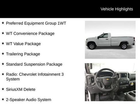 New 2025 Chevrolet Silverado 1500 W/T w/ WT Value Package image 26