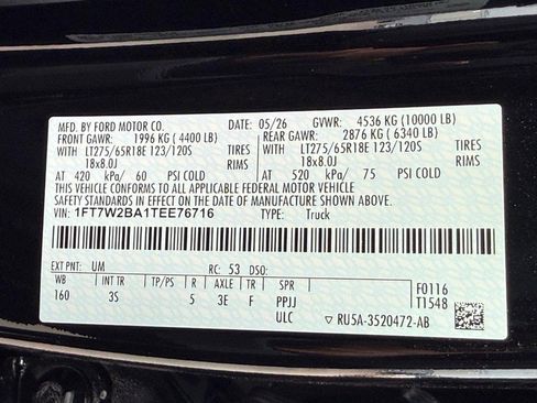 New 2026 Ford F250 XLT AWD/4WD image 19