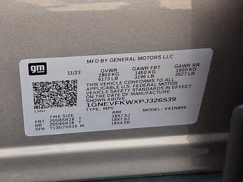 Used 2023 Chevrolet Traverse LS w/ LPO, Floor Liner Package AWD/4WD image 26