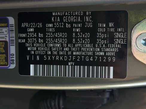 Certified 2026 Kia Sorento SX Prestige w/ Olive Brown Leather Package AWD/4WD image 36