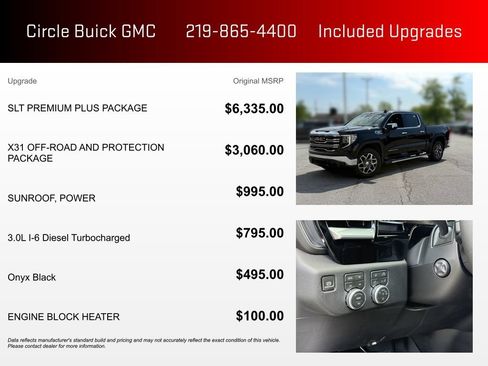 New 2026 GMC Sierra 1500 SLT w/ SLT Premium Plus Package AWD/4WD image 3