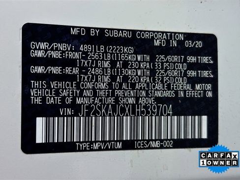 Used 2020 Subaru Forester Premium AWD/4WD image 32