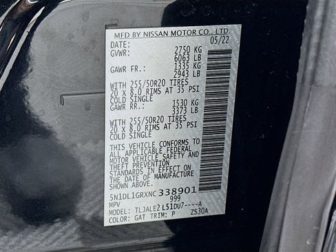 Used 2022 INFINITI QX60 Sensory w/ Cargo Package image 33