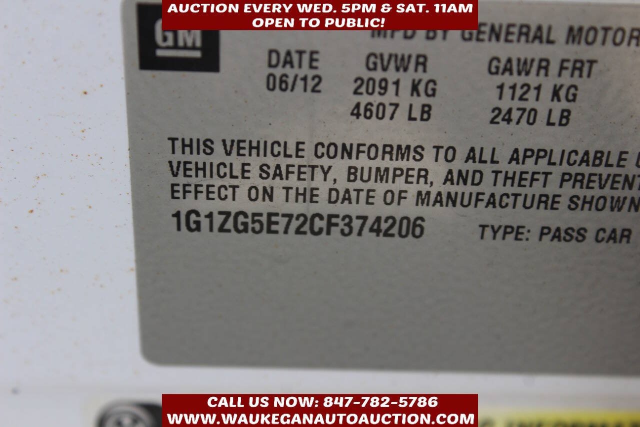 Used 2012 Chevrolet Malibu LTZ FWD image 10