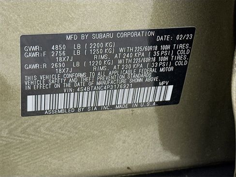 Used 2023 Subaru Outback Limited image 27
