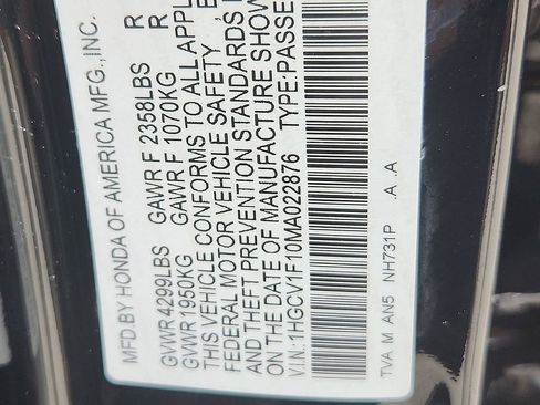 Used 2021 Honda Accord LX image 19