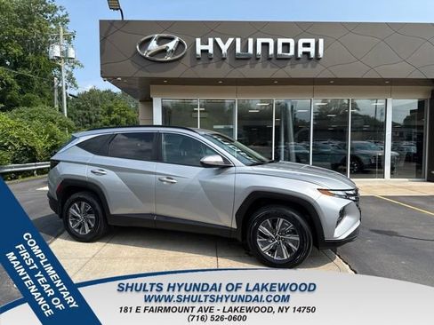 Used 2023 Hyundai Tucson Blue AWD/4WD image 1