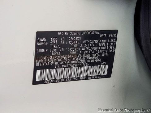 Used 2020 Subaru Outback Limited w/ Popular Package #2 image 37