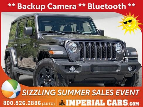 Used 2022 Jeep Wrangler Unlimited Sport AWD/4WD image 1