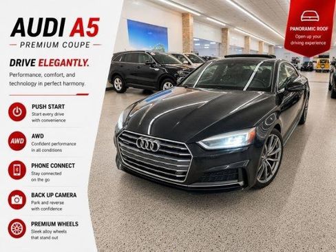 Used 2018 Audi A5 2.0T Premium Plus w/ Premium Plus AWD/4WD image 1