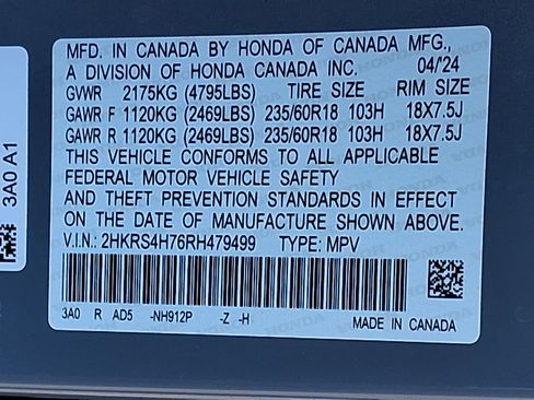 Certified 2024 Honda CR-V EX-L image 30