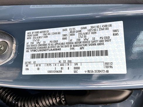 New 2026 Ford Escape Active w/ Tech Pack #1 image 9