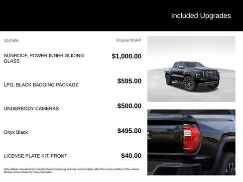 New 2026 GMC Canyon Denali w/ LPO, Black Badging Package AWD/4WD image 5