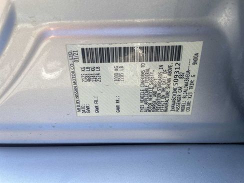 Used 2021 Nissan Maxima 3.5 SV w/ Floor Mat Group FWD image 18