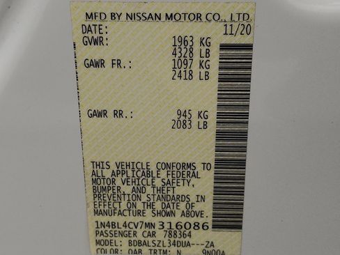 Used 2021 Nissan Altima 2.5 SR image 33