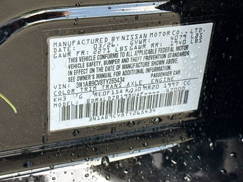 New 2026 Nissan Sentra SV FWD image 33