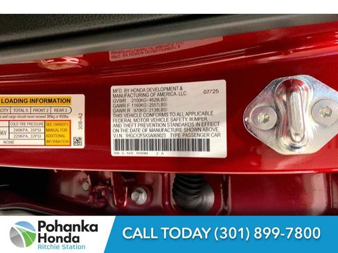 New 2025 Honda Accord Hybrid Sport image 21