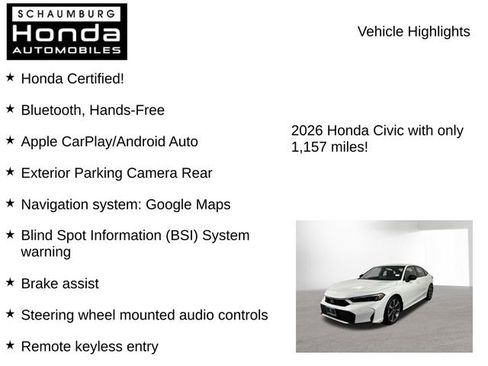 Used 2026 Honda Civic Sport Touring image 14