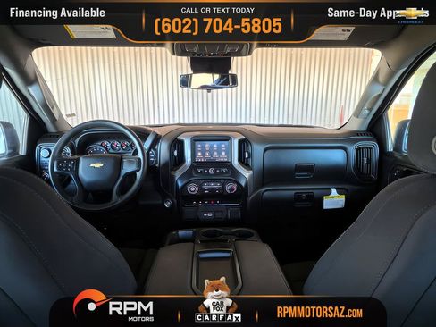 Used 2022 Chevrolet Silverado 1500 Custom w/ LPO, Dark Essentials Package AWD/4WD image 8