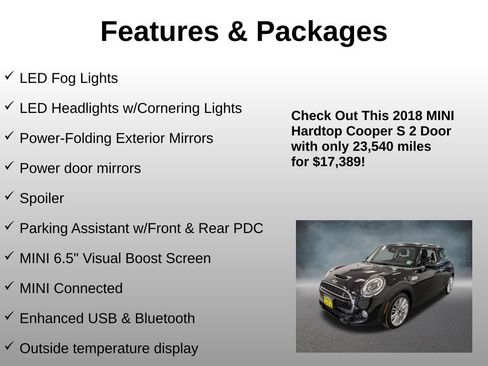 Used 2018 MINI Cooper S FWD image 25
