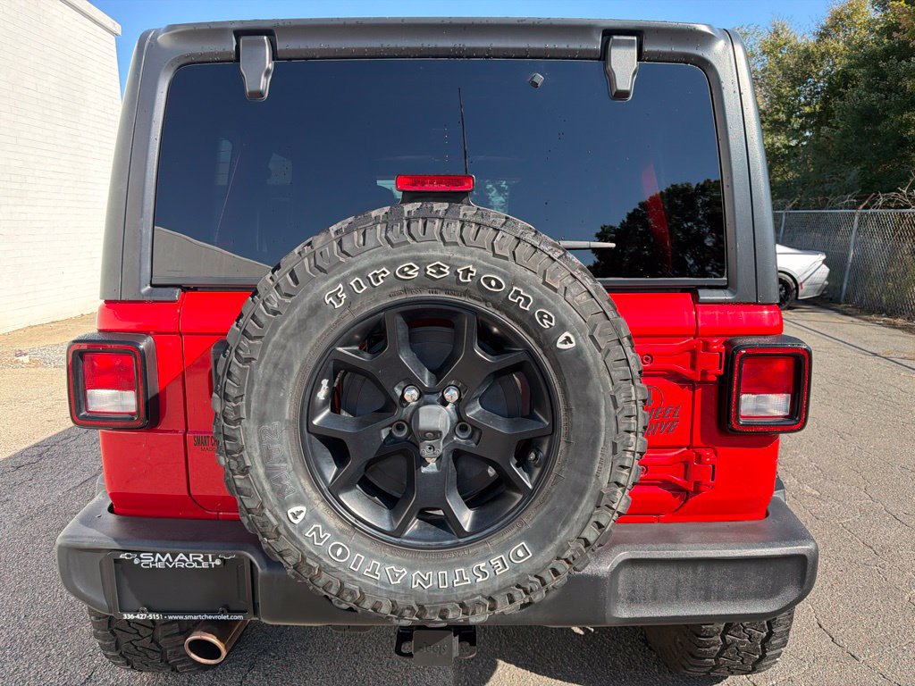 Used 2021 Jeep Wrangler Unlimited Sport AWD/4WD image 3