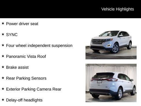 Used 2017 Ford Edge SEL w/ Equipment Group 201A image 13