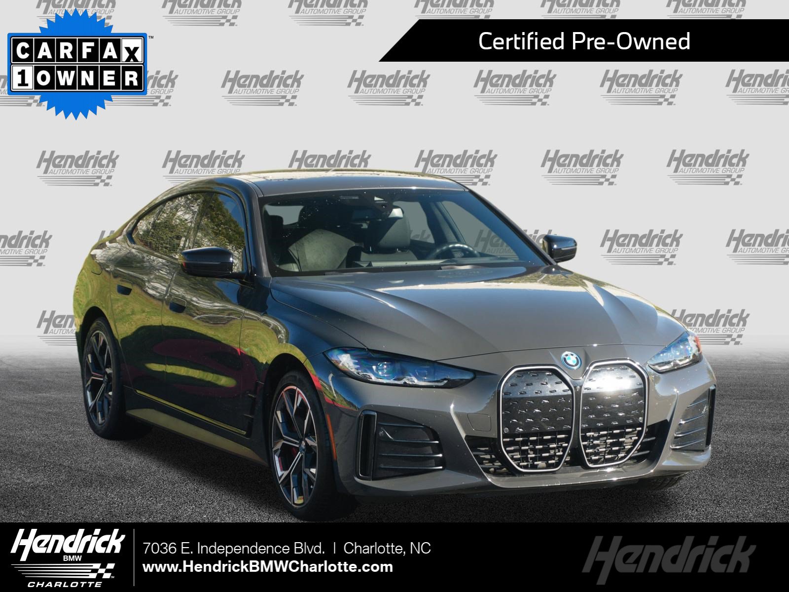Certified 2024 BMW i4 eDrive35 w/ M Sport Package RWD image 1