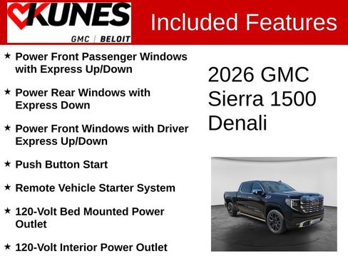 New 2026 GMC Sierra 1500 Denali w/ Technology Package AWD/4WD image 3