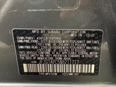 Used 2022 Subaru Crosstrek 2.0i Premium image 26