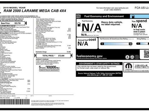 Used 2019 RAM 2500 Laramie image 58