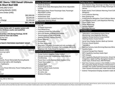 Used 2024 GMC Sierra 1500 Denali Ultimate AWD/4WD image 20