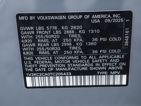 New 2026 Volkswagen Atlas Cross Sport SE image 46