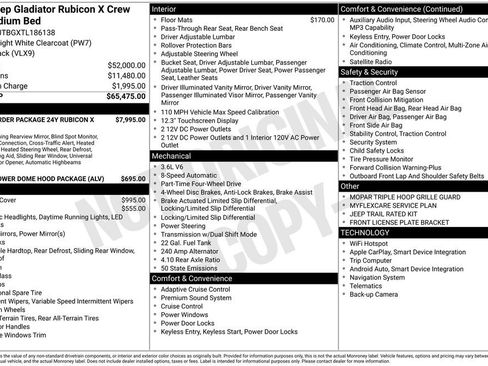 New 2026 Jeep Gladiator Rubicon image 27