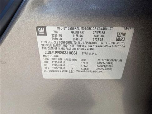 Used 2012 Chevrolet Equinox LT image 25