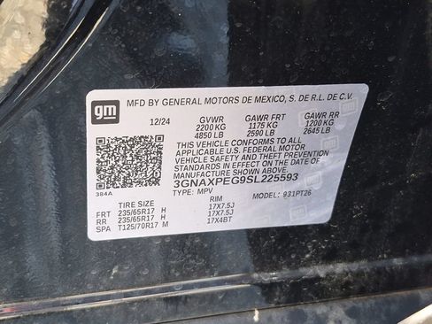 Certified 2025 Chevrolet Equinox LT w/ Convenience Package II AWD/4WD image 30