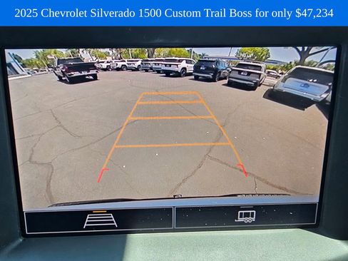 Used 2025 Chevrolet Silverado 1500 Custom Trail Boss w/ LPO, Dark Essentials Package AWD/4WD image 24