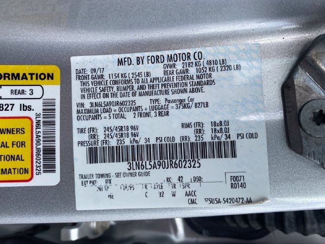 Used 2018 Lincoln MKZ Premiere FWD image 25