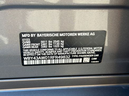 Certified 2024 BMW i4 eDrive35 w/ Convenience Package RWD image 40