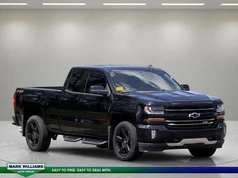Used 2018 Chevrolet Silverado 1500 LT w/ Redline Edition AWD/4WD image 1
