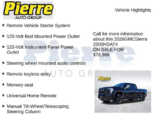 Used 2026 GMC Sierra 2500 AT4 w/ Max Trailering Package AWD/4WD image 23