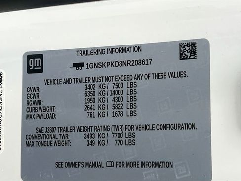 Used 2022 Chevrolet Tahoe Z71 w/ Luxury Package image 34