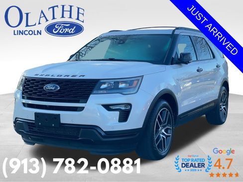 Certified 2018 Ford Explorer Sport w/ Equipment Group 401A image 1