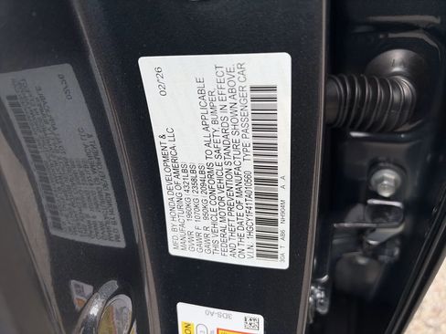 New 2026 Honda Accord SE image 25