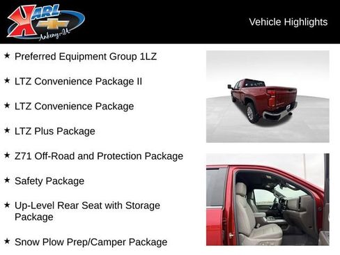 Used 2025 Chevrolet Silverado 2500 LTZ w/ LTZ Plus Package image 2