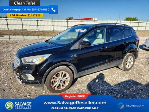 Used 2018 Ford Escape SEL w/ Ford Safe & Smart Package FWD image 1